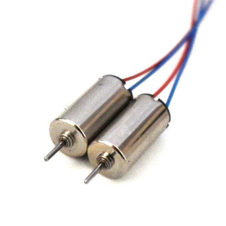 thumbnail image 2 of 6x10mm Coreless Micro DC Motor DC 1.5-3.7V 35000RPM Micro Motor For Airplane Model RC Toys - (10 Pcs 2 of 13